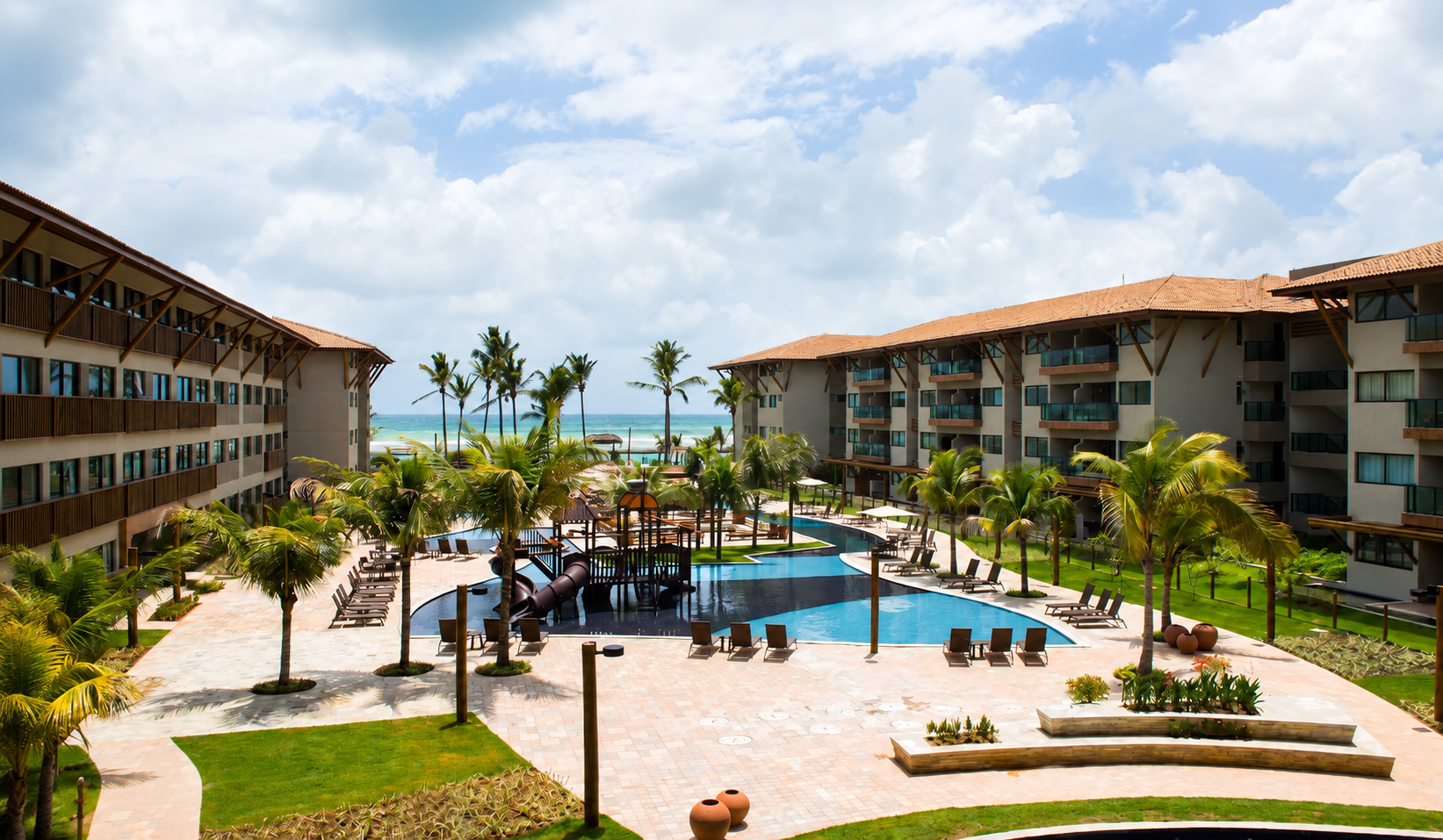 Samoa Beach Resort — vista aérea
